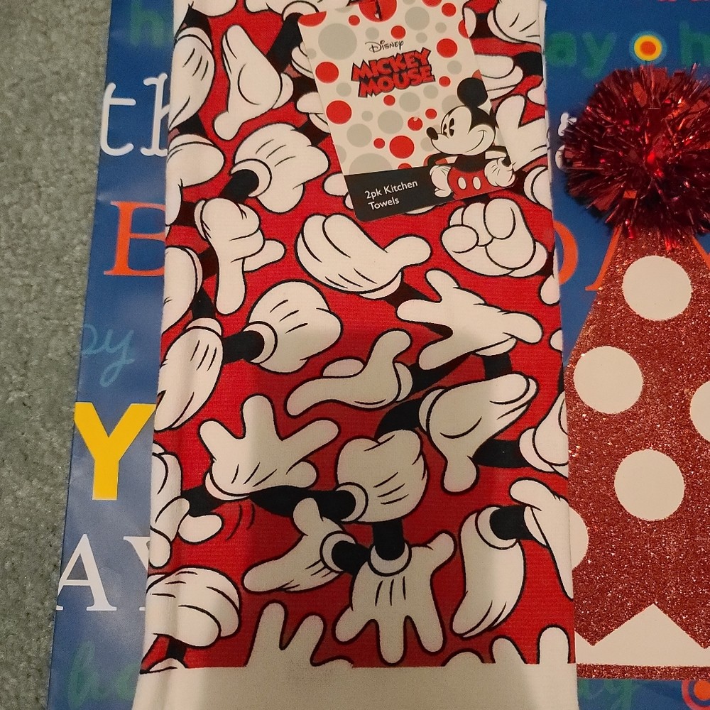 Disney Mickey Mouse 2pk Kitchen Towels